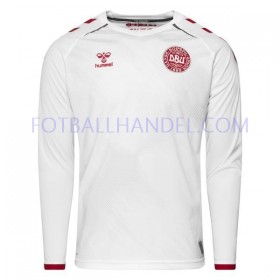 Herre Fotballdrakter Danmark Borte Euro 2020 Langermet